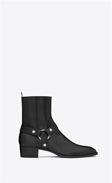 ysl men's wyatt boots